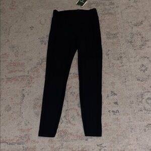 HALARA Black High-Waist Pocket Leggings